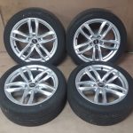 18 inch Audi A4 RS4 8W rims with tires 8W06010225BA