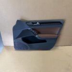 VW Golf 7 Door Panel Right Front Leather Brown Illuminated