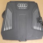 Complete Audi Q7 4M E-tron Motor cover plate + air filter housing