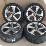 20 inch Audi A8 4N 4H rims with new tires 4H0601025DB