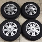 14 inch VW Polo 2G Steel wheels with tires 2Q0601027AJ