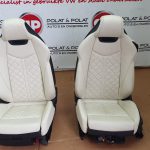 Audi TTRS 8S Cabrio Chairs L + R Leather Beige