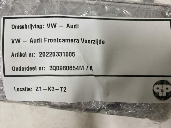 VW - Audi Frontcamera Voorzijde 3Q0980654M - Afbeelding 4