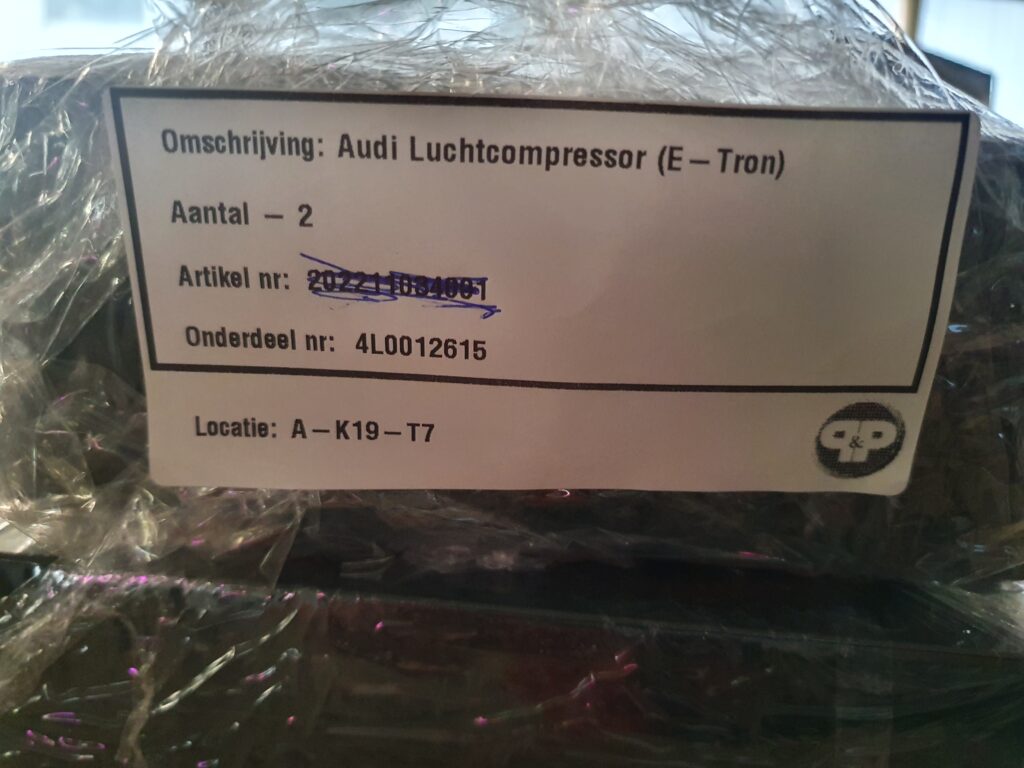 Audi Air Compressor 4L0012616