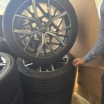 20 inch Tiguan Velgen met continental banden