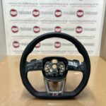 Audi Q3 F3 S-Line Steering wheel MF+F1 | Leather | Multifunctional 83A419091N