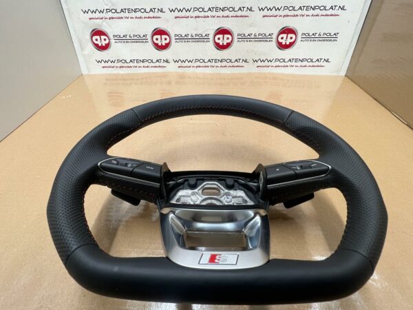 Audi Q3 F3 S-Line Steering wheel MF+F1 | Leather | Multifunctional 83A419091N - Image 2