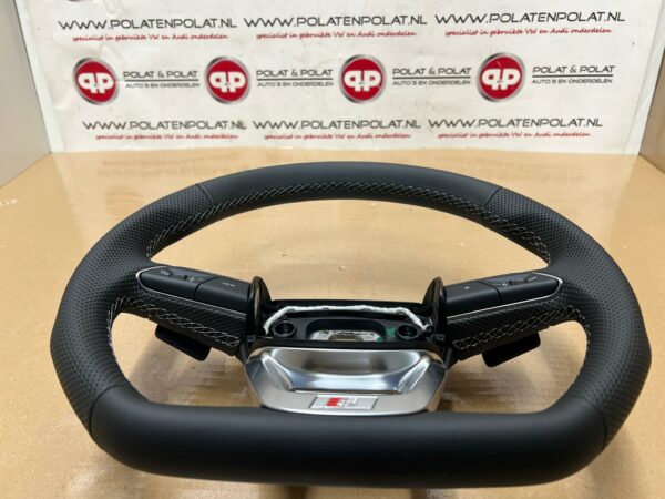 Audi Q3 F3 S-Line Steering wheel MF+F1 | Leather | Multifunctional 83A419091N - Image 3