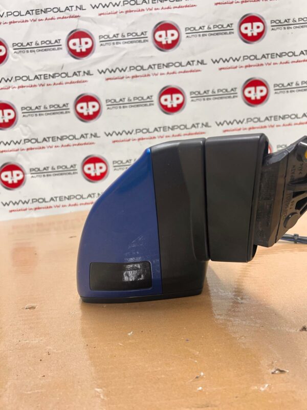 Audi Q7 4M mirror left electrical blue - Image 3