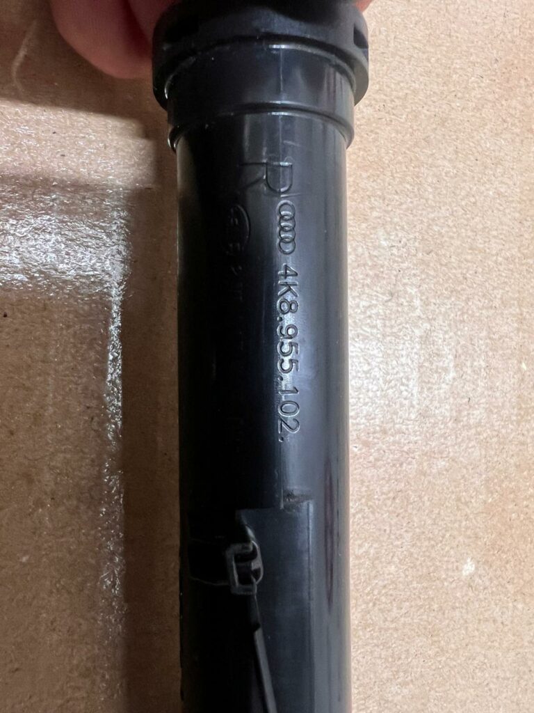 A7 S7 4K8 Koplampsproeier Rechts 4K8955102 - Afbeelding 2