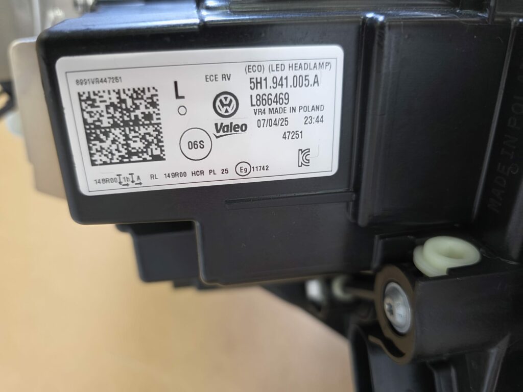 Golf 8 Facelift Koplamp Links 5H1941005A - Afbeelding 2