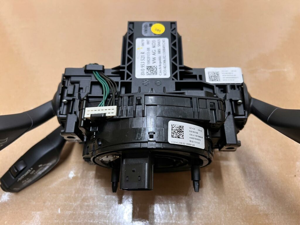 A3 8V Stuurkolomcombischakelaar + Sleepring 8V0953521R - Afbeelding 2