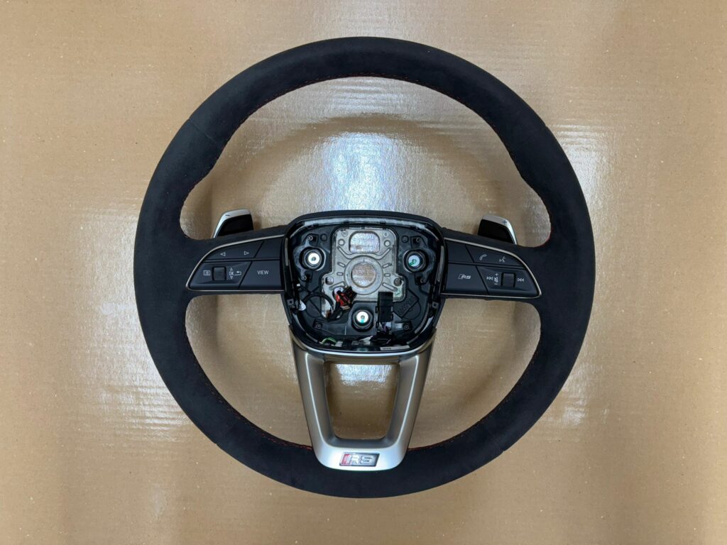 Q8 RSQ8 Multifunctioneel Alcantara Stuurwiel 4M8419091AN - Afbeelding 2