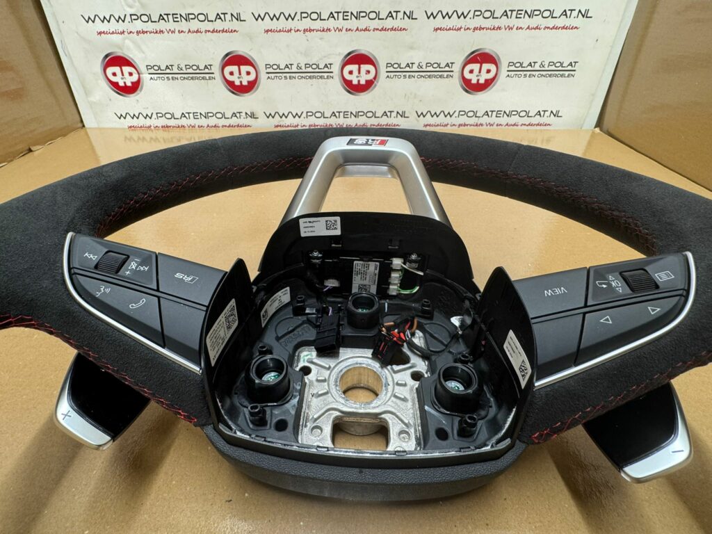 Q8 RSQ8 Multifunctioneel Alcantara Stuurwiel 4M8419091AN - Afbeelding 4