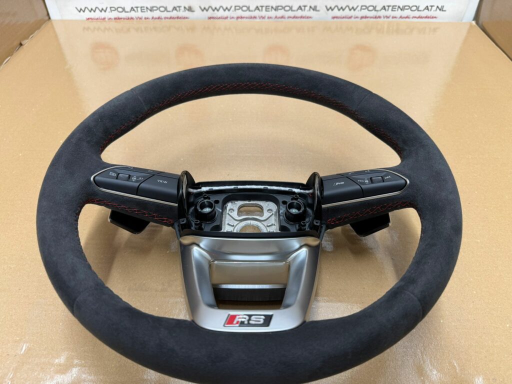 Q8 RSQ8 Multifunctioneel Alcantara Stuurwiel 4M8419091AN - Afbeelding 3