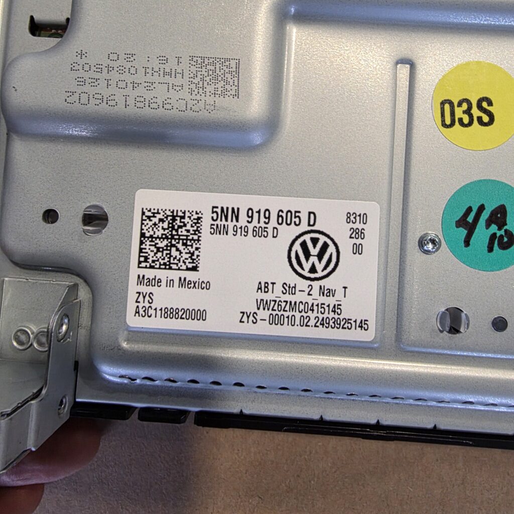 VW Tiguan 5NA Beeldscherm 5NN919605D - Afbeelding 2