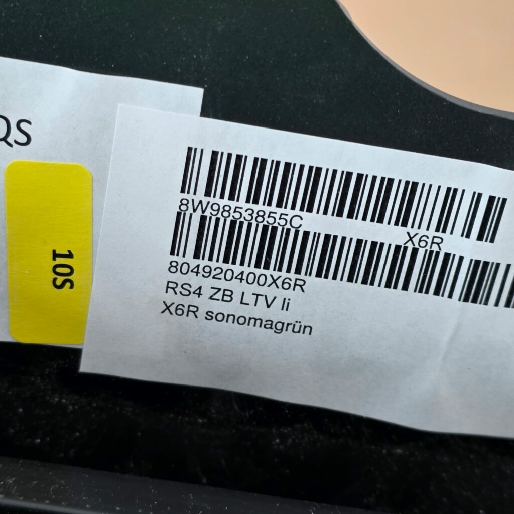 Audi RS4 8W Zijskirts links 8W9853855C - Afbeelding 3