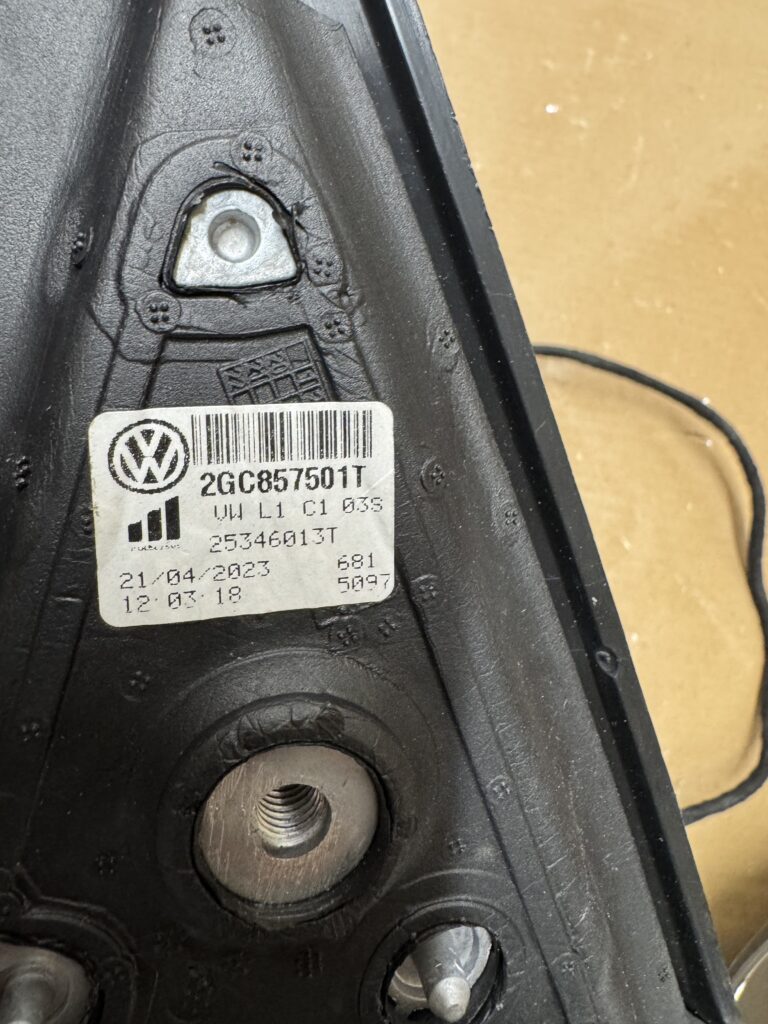 VW T-Roc facelift Cabrio Spiegel links - Afbeelding 3