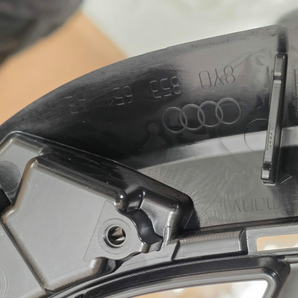 A3 8Y facelift s-line grille blackline - Afbeelding 2