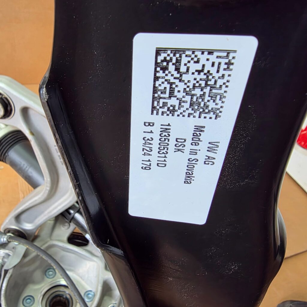 VW ID Buzz suspension Rear right - Image 3
