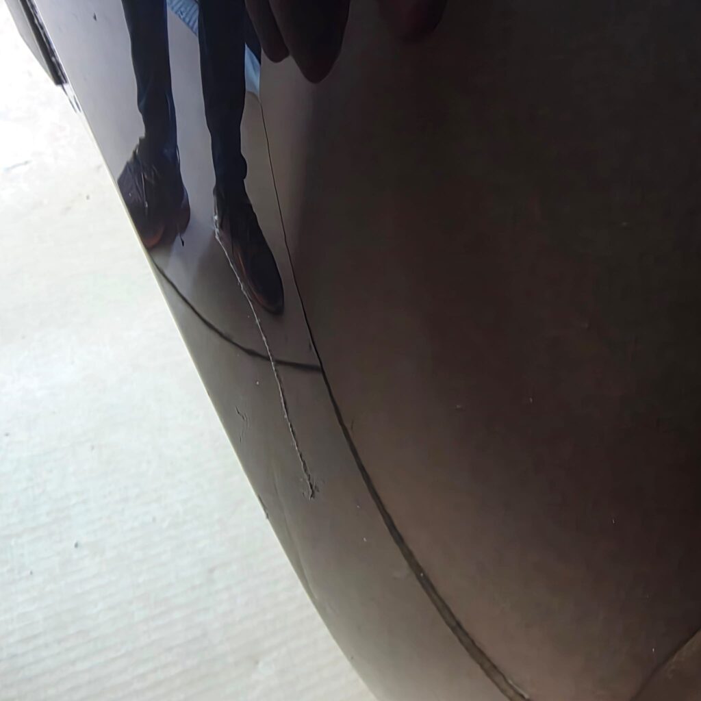 VW Tayron rear bumper LY9T - Image 3