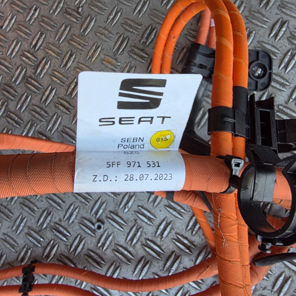 originele Cupra Formentor hoogspanningsaccukabel 5FF971531 - Afbeelding 2